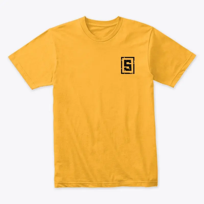 SLAM SECTOR Black Logo Tee